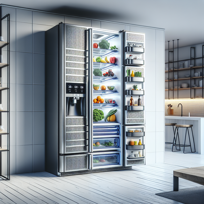 Refrigerators with independent refrigerated compartments