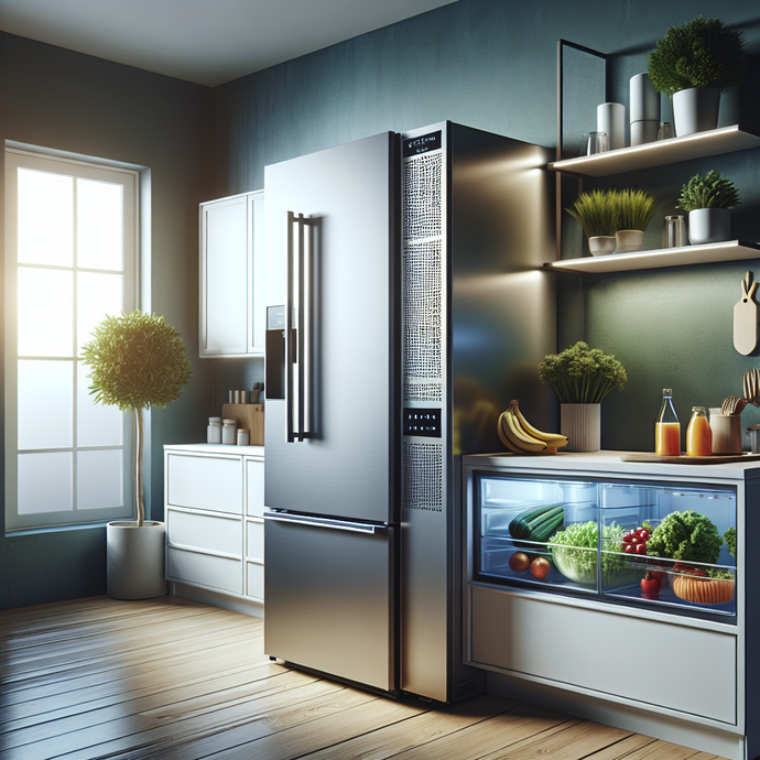 Réfrigérateurs avec systèmes de purification d'air pour garder la nourriture plus fraîche