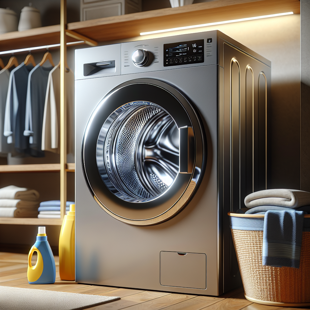 High-capacity washing machines for large families