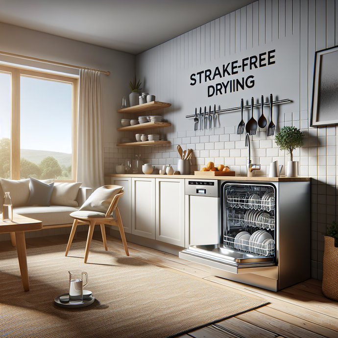 Dishwashers with streak-free drying options