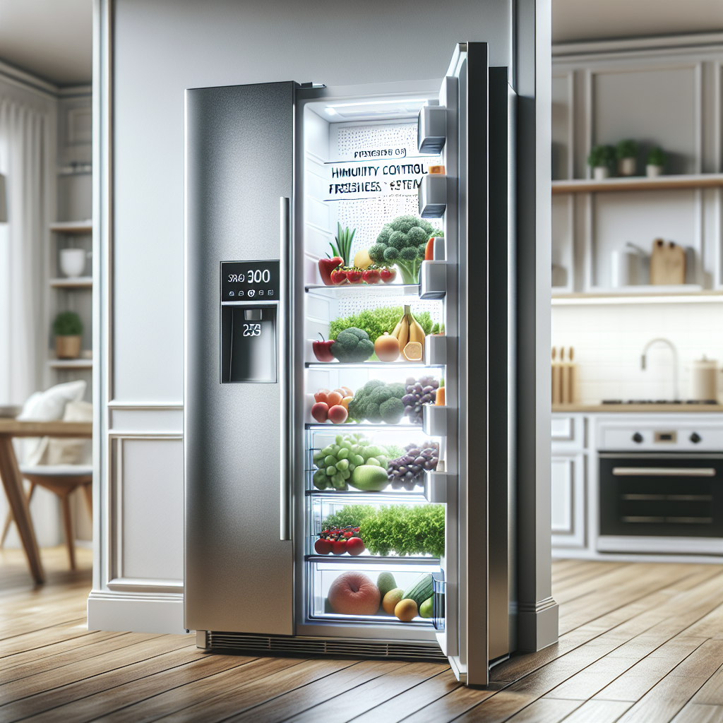Refrigerators with Humidity Control for Longer Freshness of Fruits and Vegetables