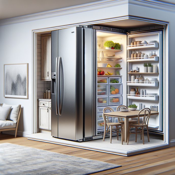 Refrigerators with Reversible Doors: A Space-Saving Solution