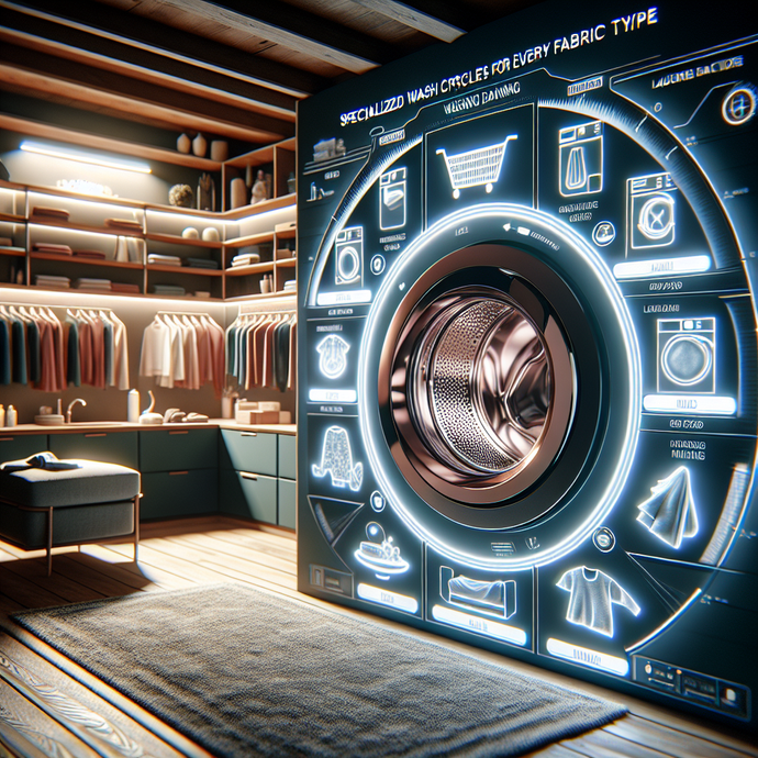 The Benefits of Washers with Specialized Wash Cycles for Every Fabric Type
