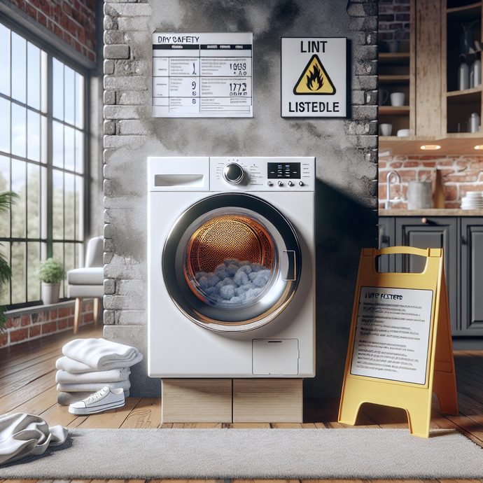 Dryer: How to Avoid Fire Hazards Caused by Lint Buildup