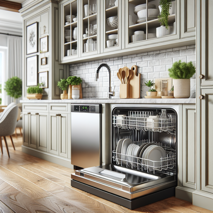 Dishwashers with high-temperature cleaning for spotless results