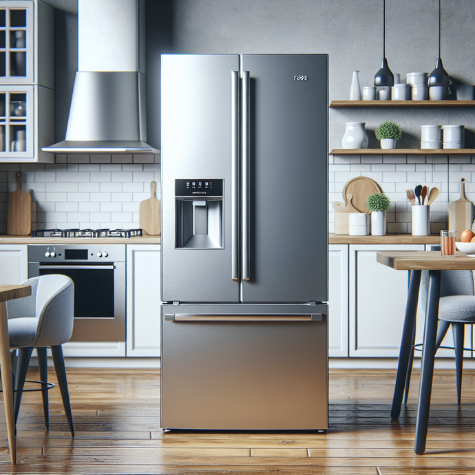 Refrigerators with Noise-Free Cooling Systems