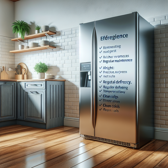 How to Maintain Your Refrigerator’s Efficiency with Proper Care