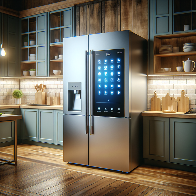 Smart refrigerators for a modern kitchen