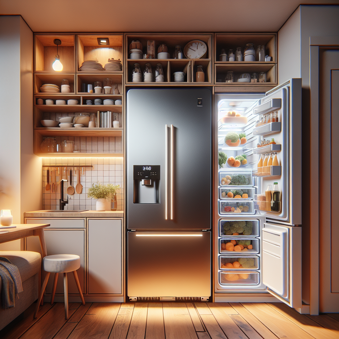 Refrigerators with Built-In Freezers: Ideal for Small Spaces