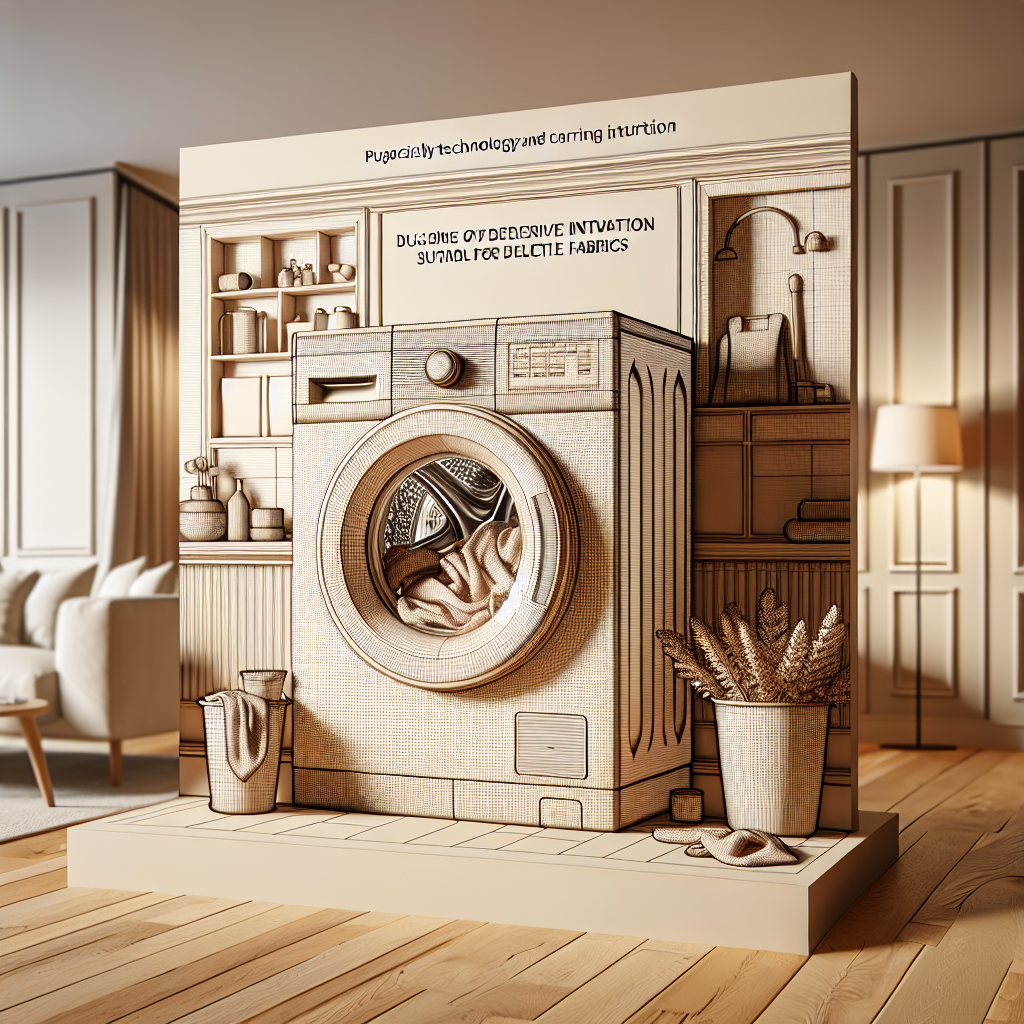 Washing machines with specialized cycles for delicate fabrics