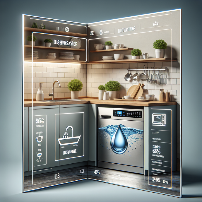 Innovations in dishwashers for optimized water consumption