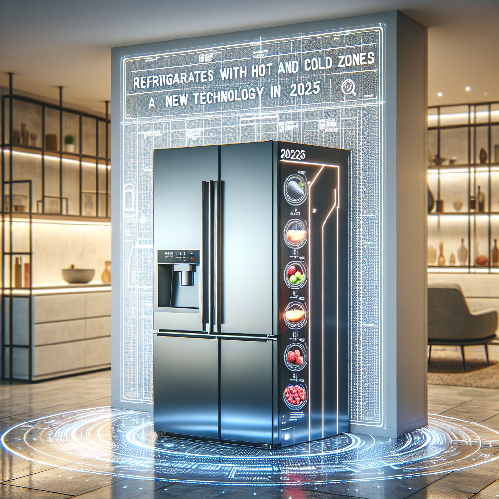 Réfrigérateurs avec zones chaudes et froides: Une nouvelle technologie pour 2025