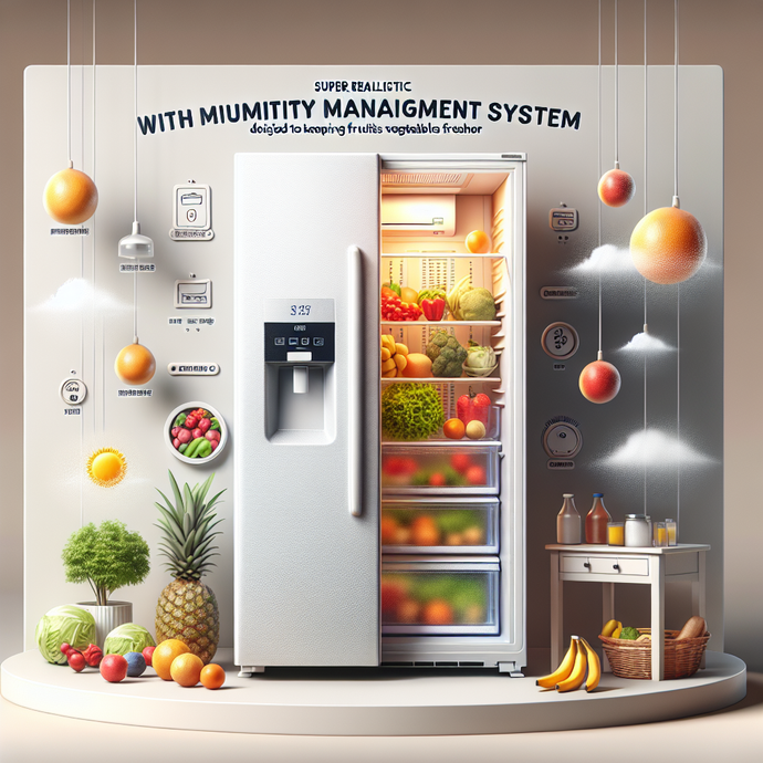 Refrigerators with Humidity Management for Fresher Fruits and Vegetables