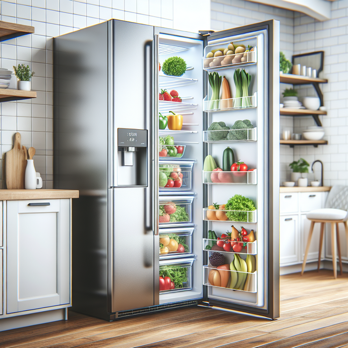 Refrigerators with compartments for fresh produce: optimal storage