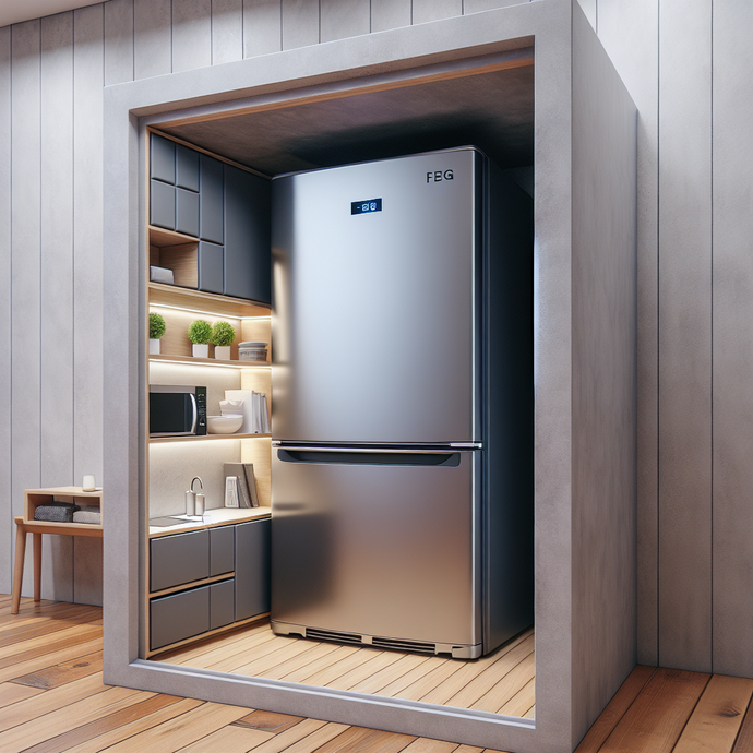 Refrigerators with Built-In Freezers: Ideal for Small Spaces