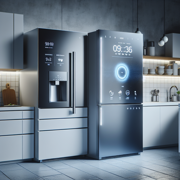 Smart refrigerators for a modern kitchen