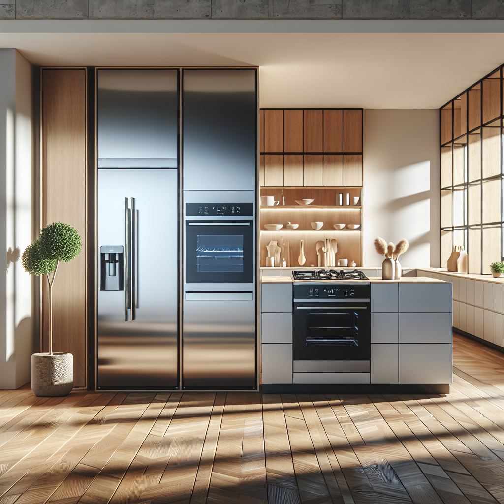 Innovations in appliances for open-plan kitchens