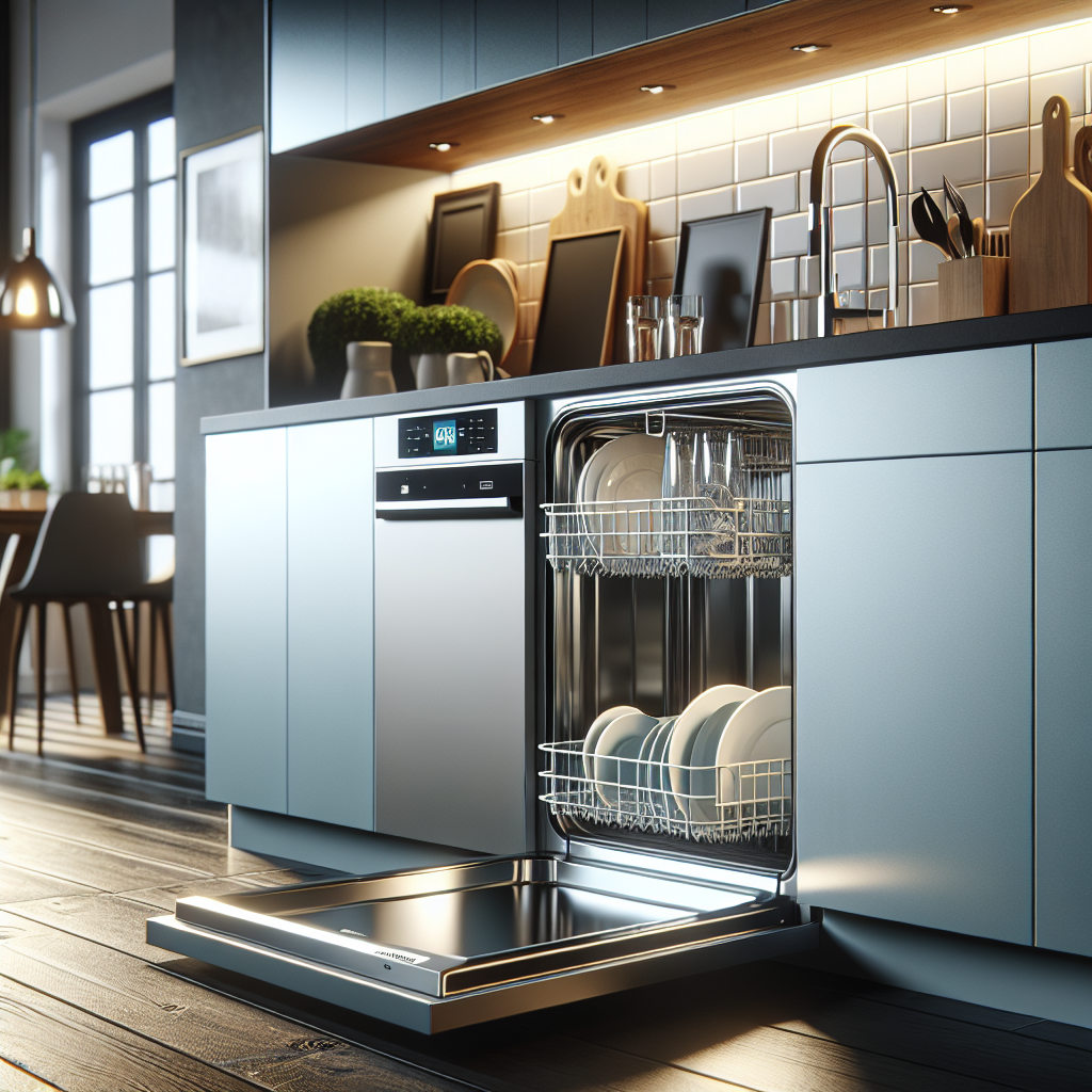 Dishwashers with water jet washing for perfect cleanliness