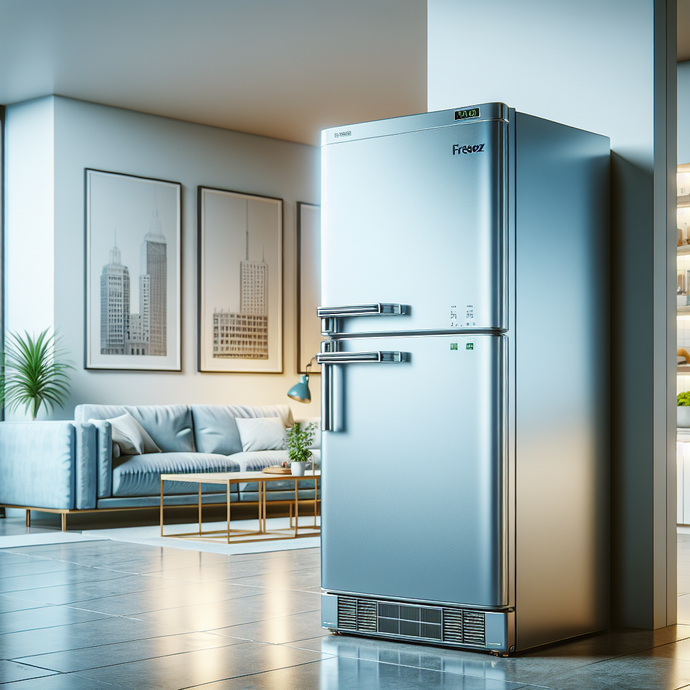 Freezer: How to prevent warm air from entering when opening the door
