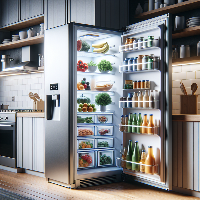 Refrigerators with adjustable shelves for more convenience