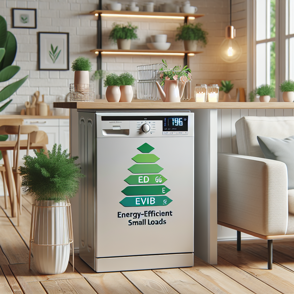 Lave-vaisselles avec un cycle de lavage économe en énergie pour petites charges