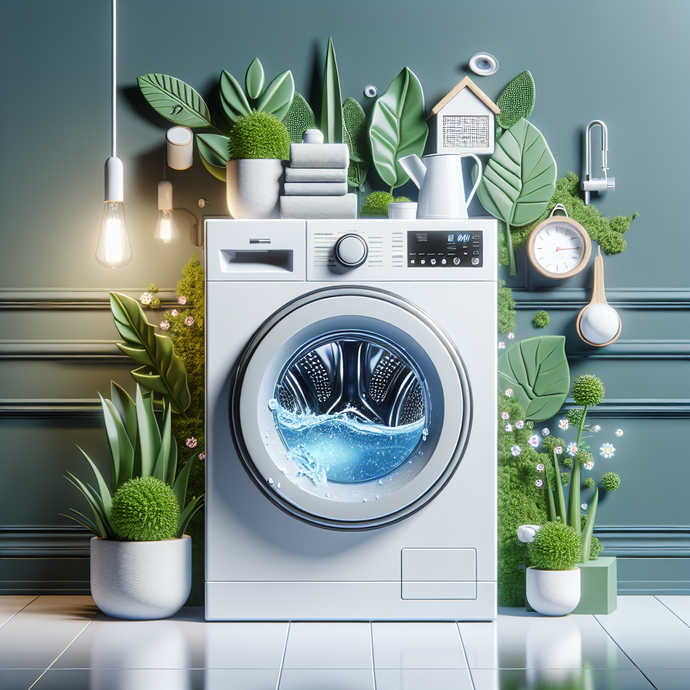 Washing machines with built-in water-saving features