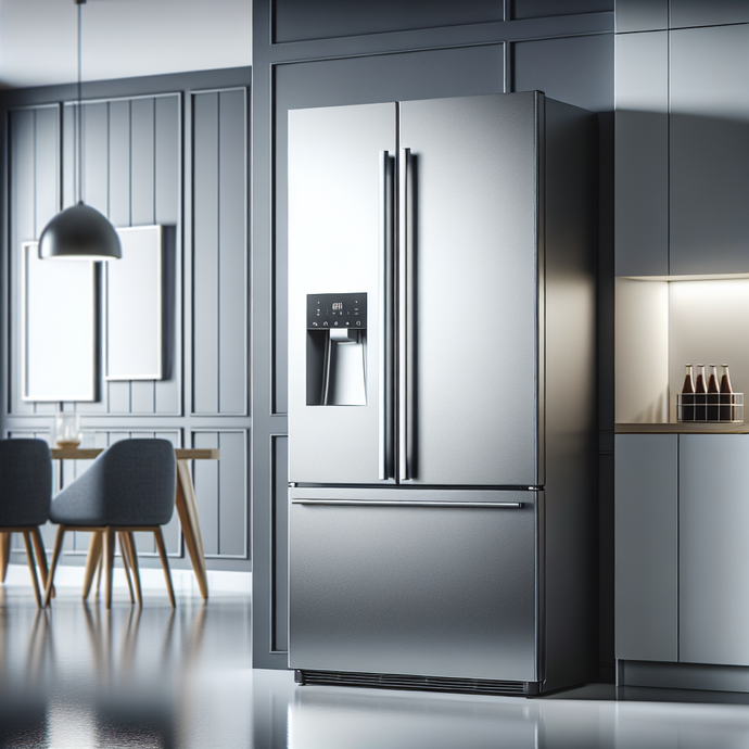 Refrigerators with Built-In Door for a Sleek and Modern Look