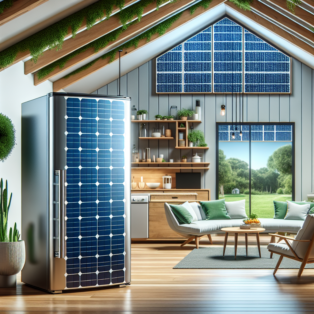 Solar-Powered Refrigerators: A Green Innovation to Discover