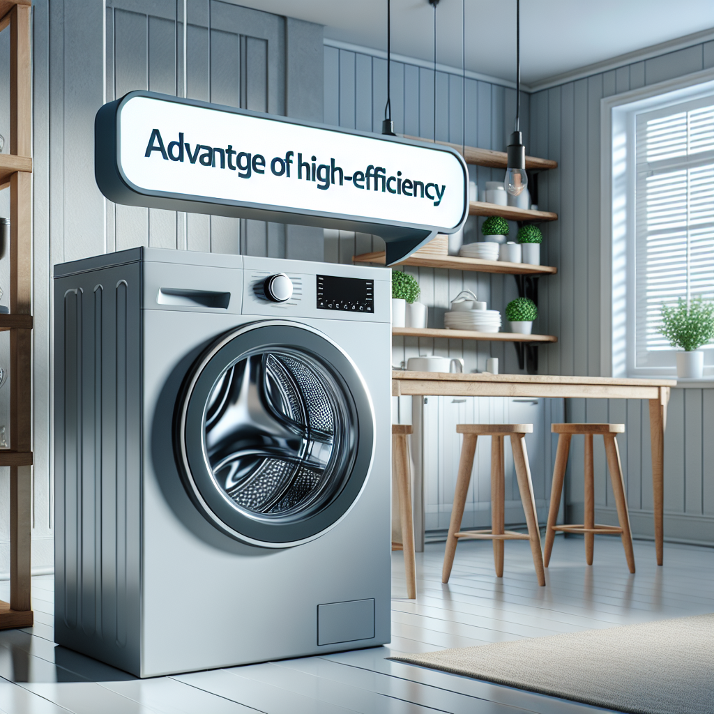The advantages of high-efficiency washers