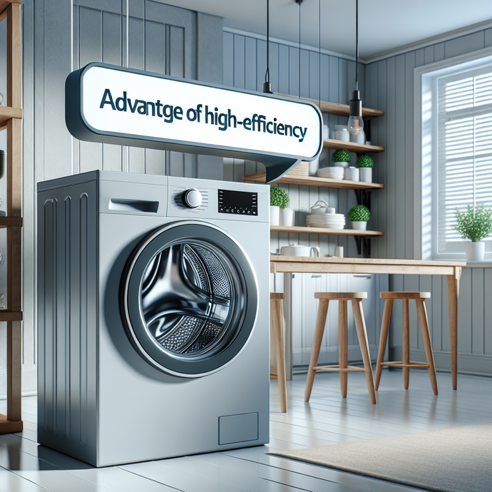 The advantages of high-efficiency washers