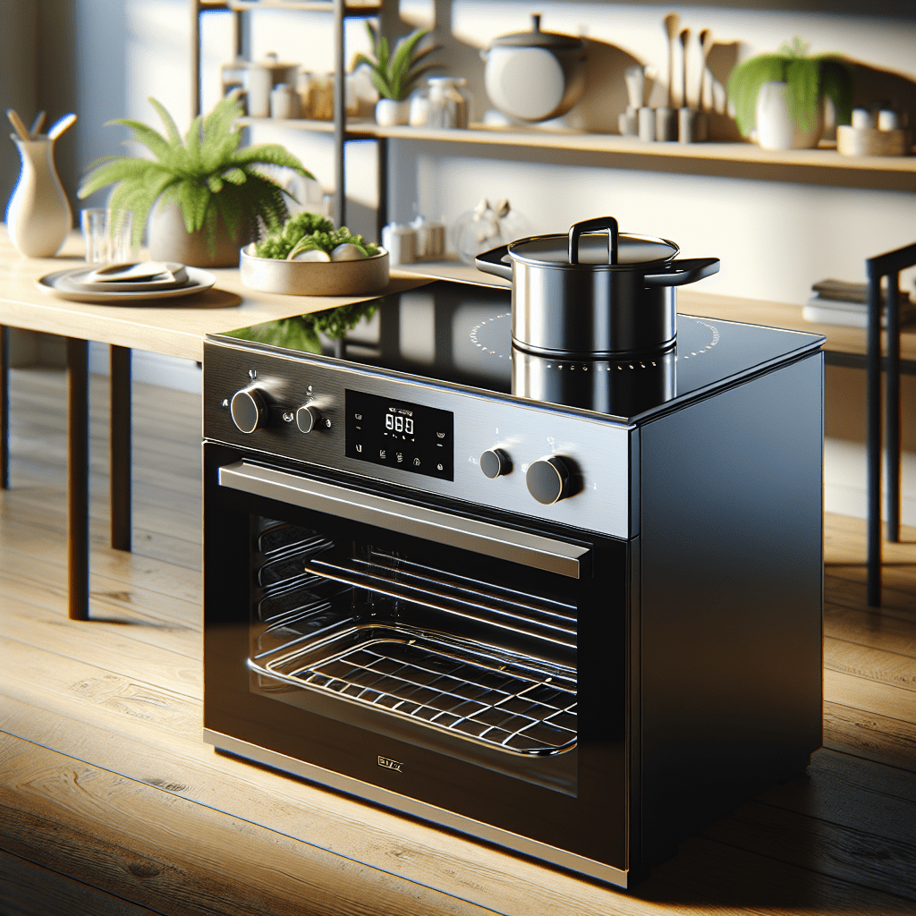 Induction Stoves with Easy Cleaning Options - BonPrix Électroménagers