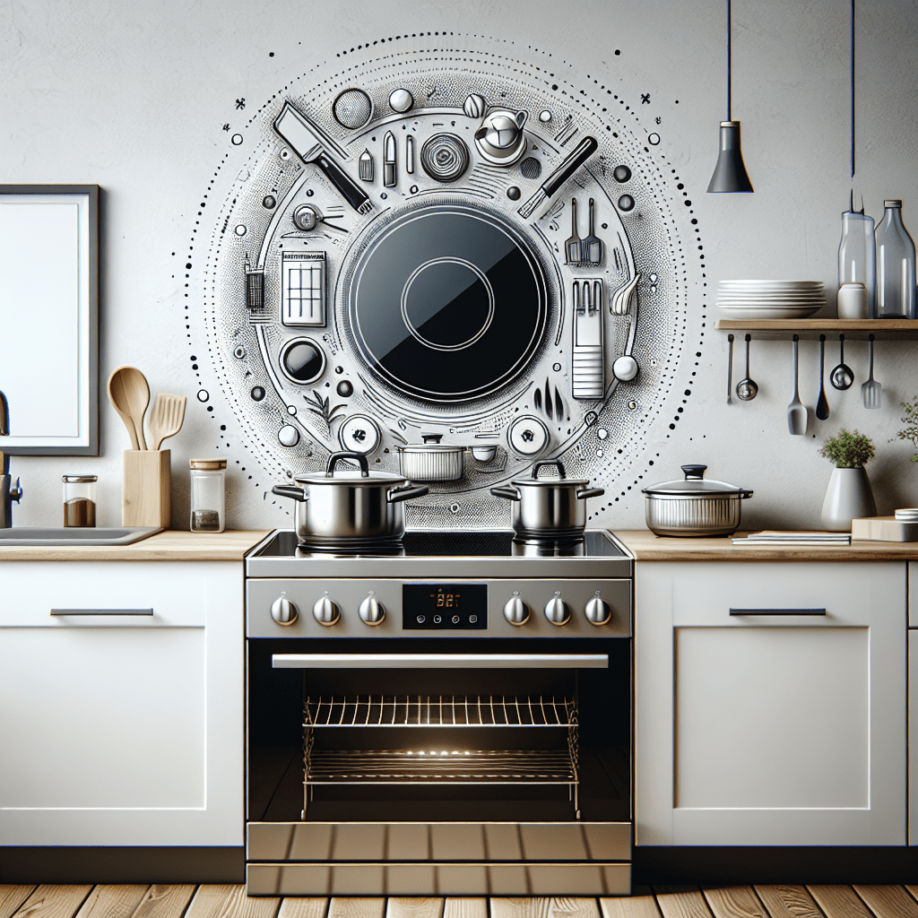 Induction Stoves with Easy Cleaning Options - BonPrix Électroménagers