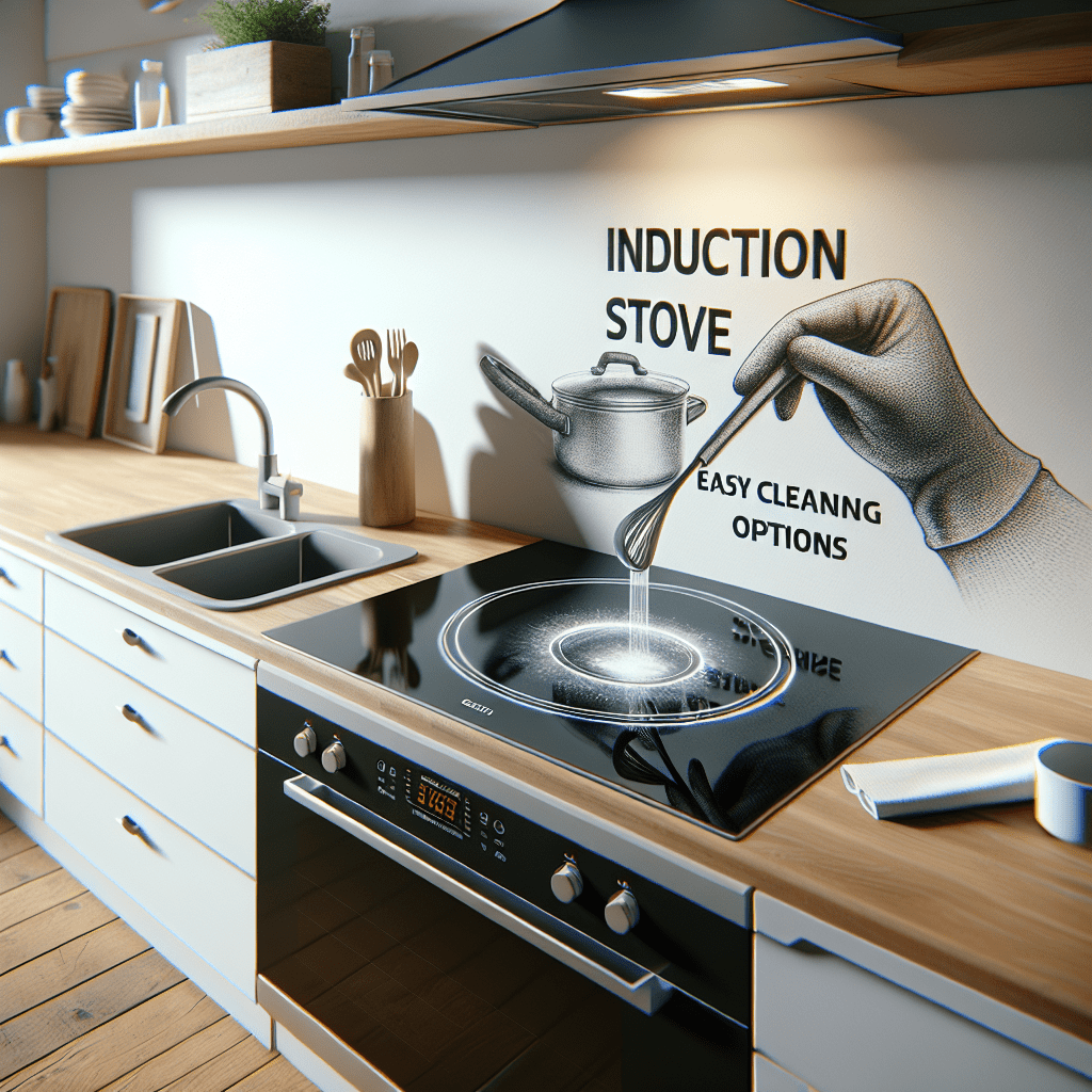 Induction Stoves with Easy Cleaning Options - BonPrix Électroménagers