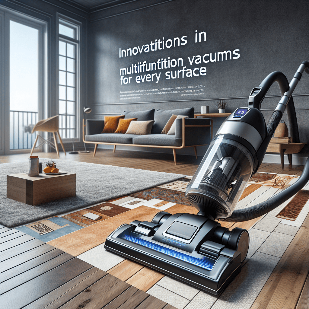 Innovations in multifunction vacuums for every surface - BonPrix Électroménagers