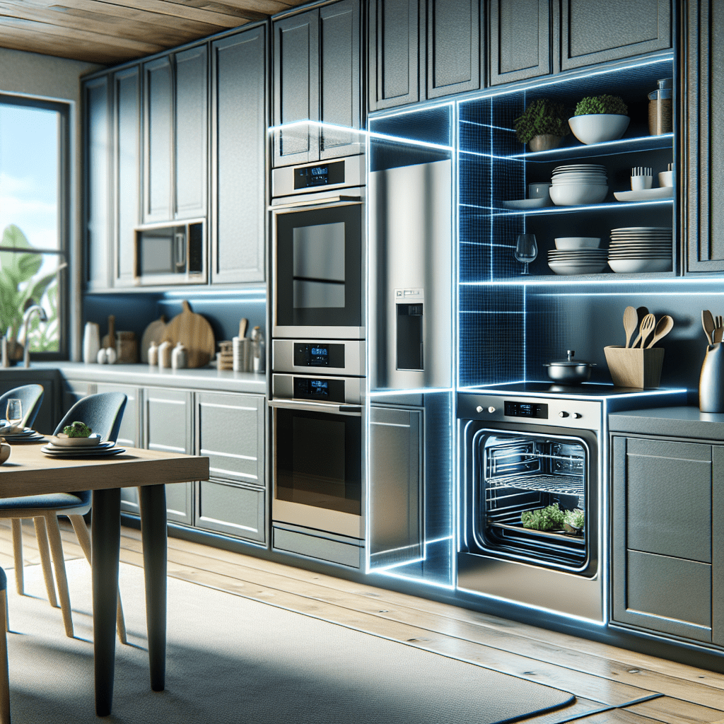 Innovative Kitchen Storage Solutions: Integrated Appliance Cabinets - BonPrix Électroménagers