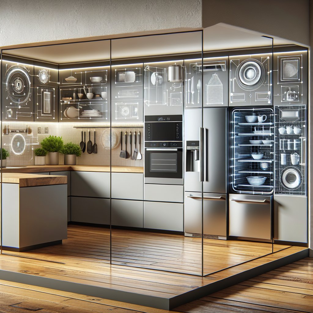 Innovative Kitchen Storage Solutions: Integrated Appliance Cabinets - BonPrix Électroménagers
