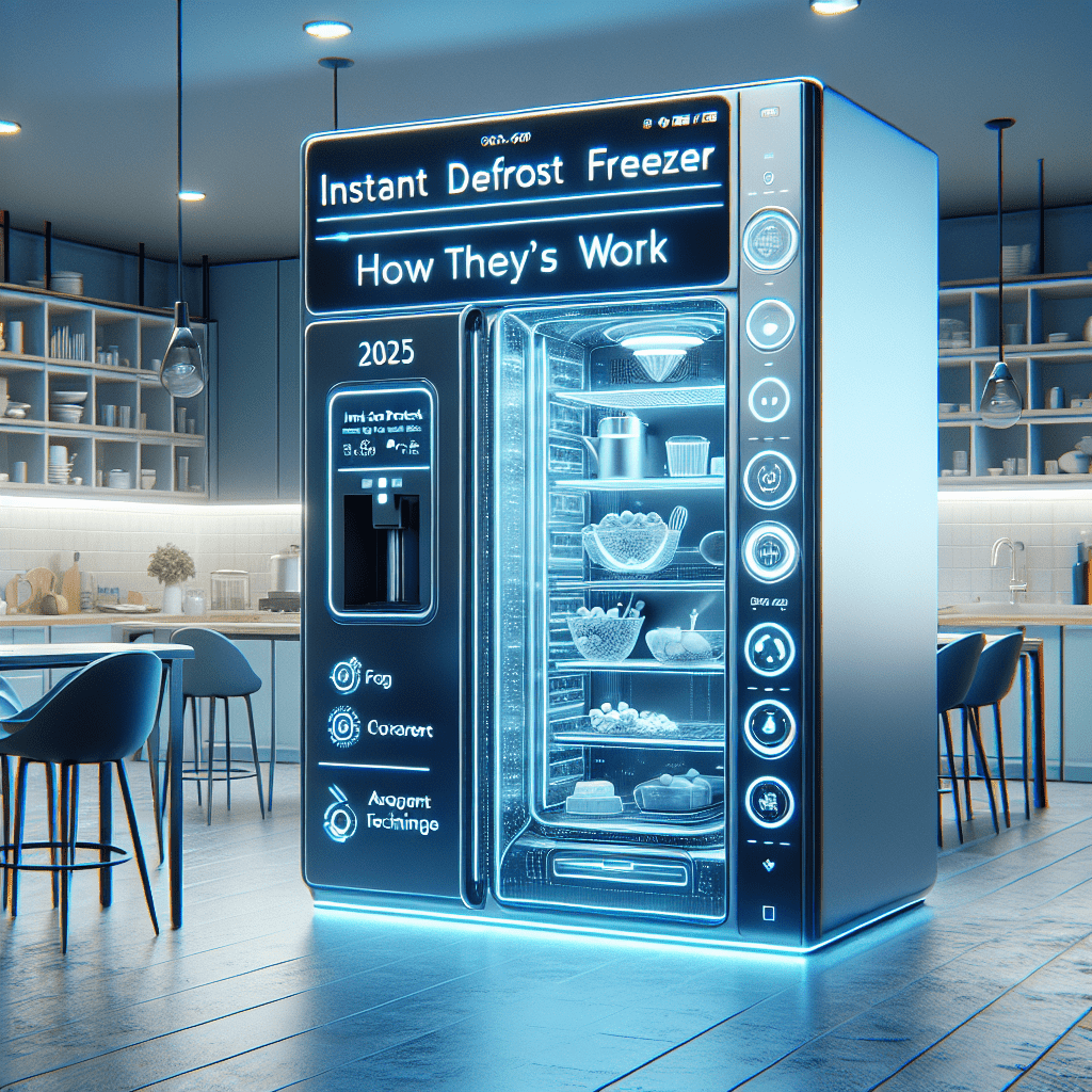 Instant Defrost Freezers in 2025: How They Work - BonPrix Électroménagers