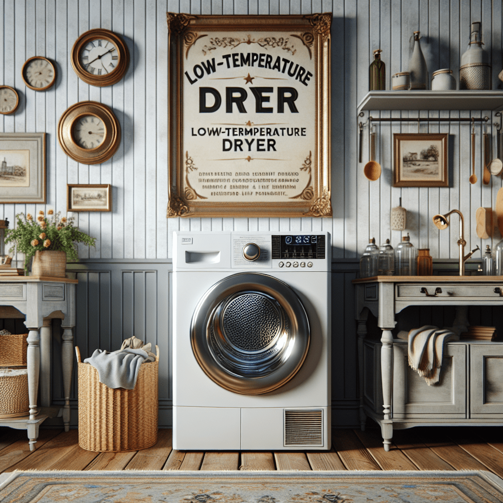 Low-Temperature Dryers for Fabric Preservation - BonPrix Électroménagers