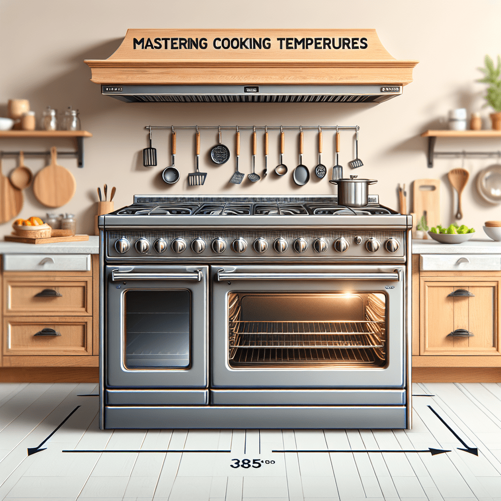 Mastering Cooking Temperatures with Your Range - BonPrix Électroménagers