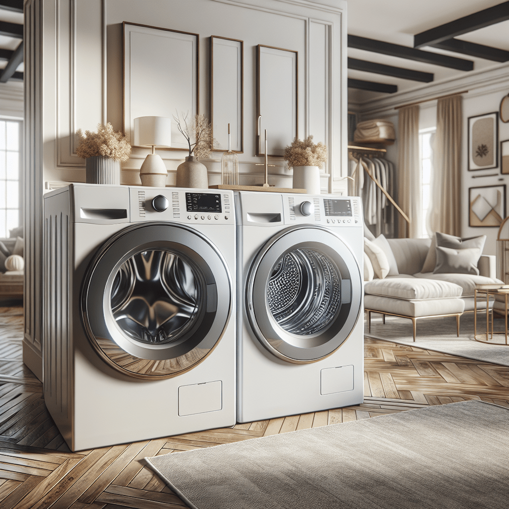 Matching Your Washer and Dryer to Your Home Decor - BonPrix Électroménagers