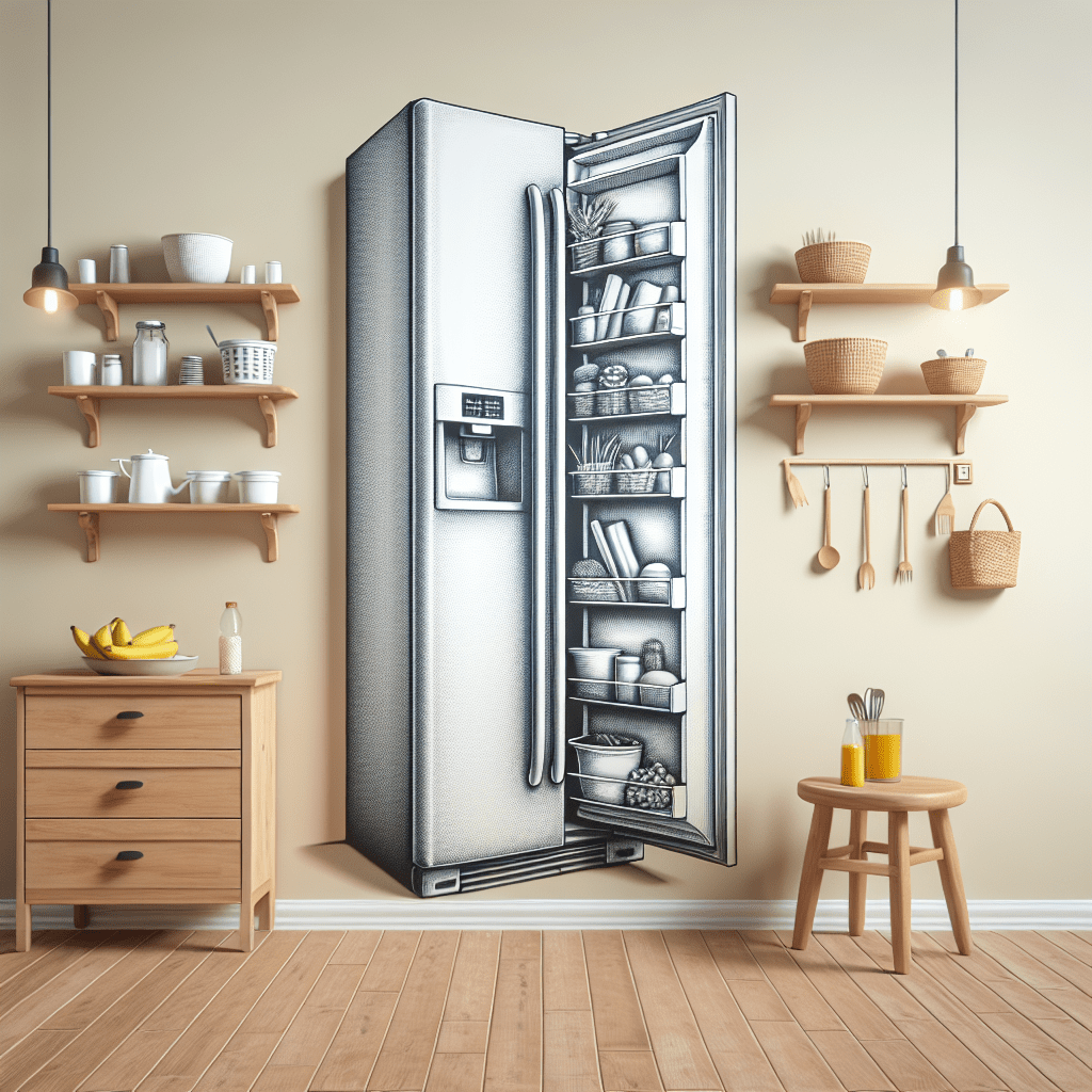 Maximizing refrigerator space with adjustable shelves - BonPrix Électroménagers