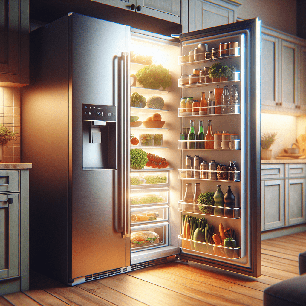 Maximizing refrigerator space with adjustable shelves - BonPrix Électroménagers