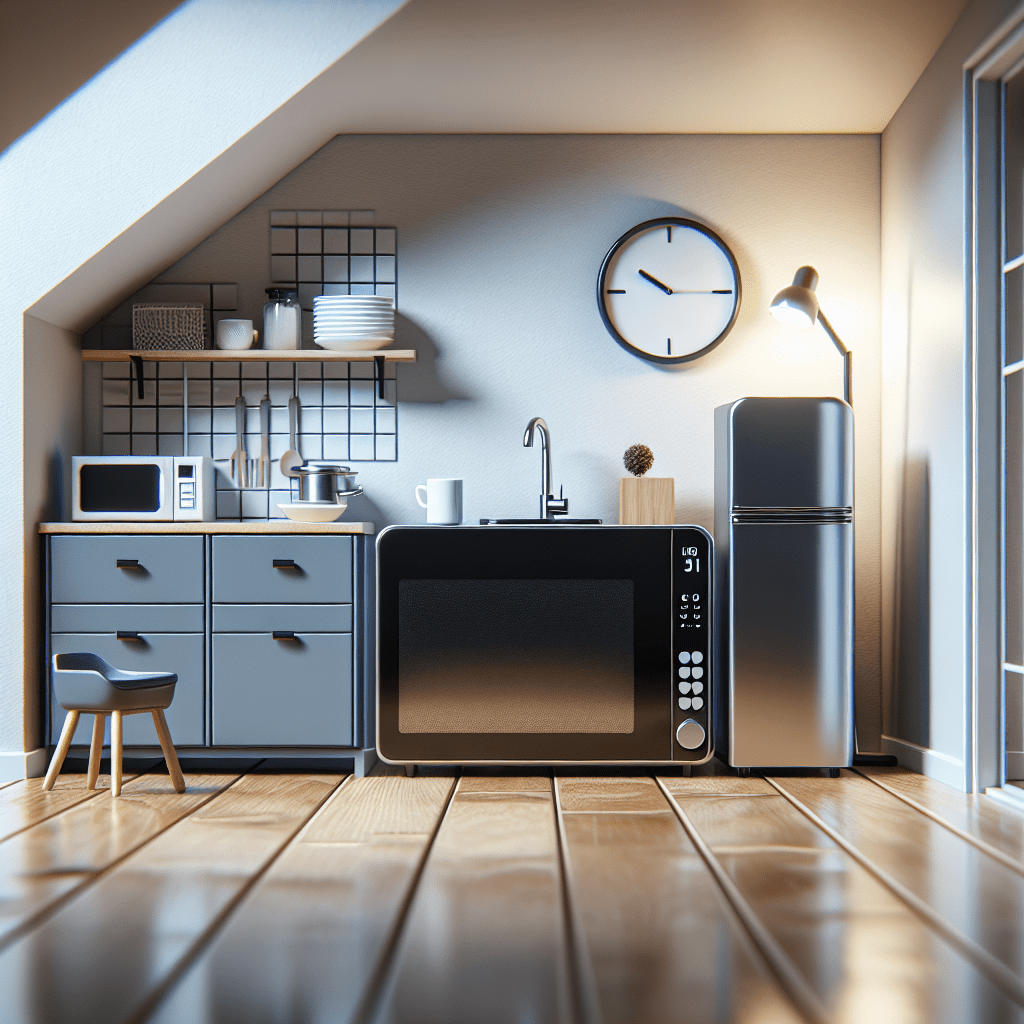 Microwaves suited for modern small kitchens - BonPrix Électroménagers