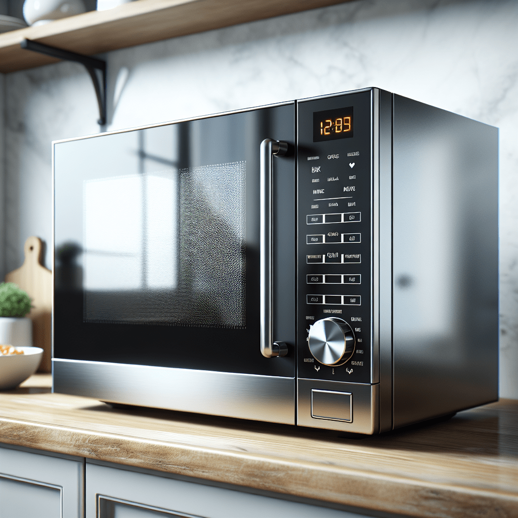 Microwaves with pre-set programs for quick meals - BonPrix Électroménagers
