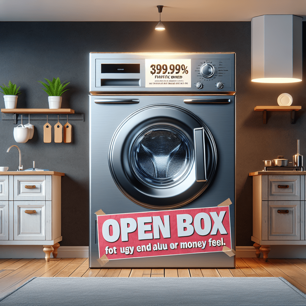Open Box Appliances: Find Unbeatable Deals - BonPrix Électroménagers