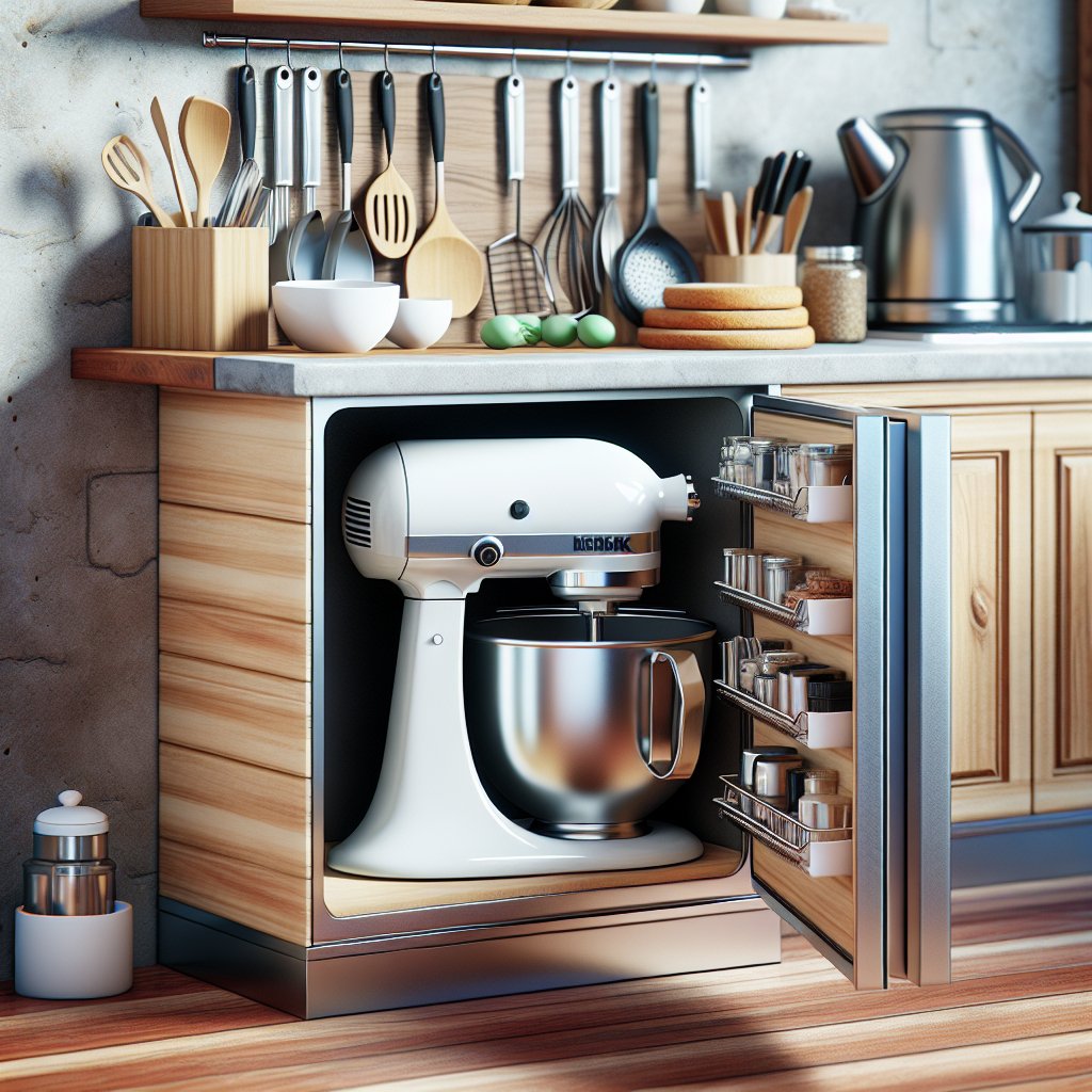 Organizing Your Kitchen with Appliance Garages - BonPrix Électroménagers