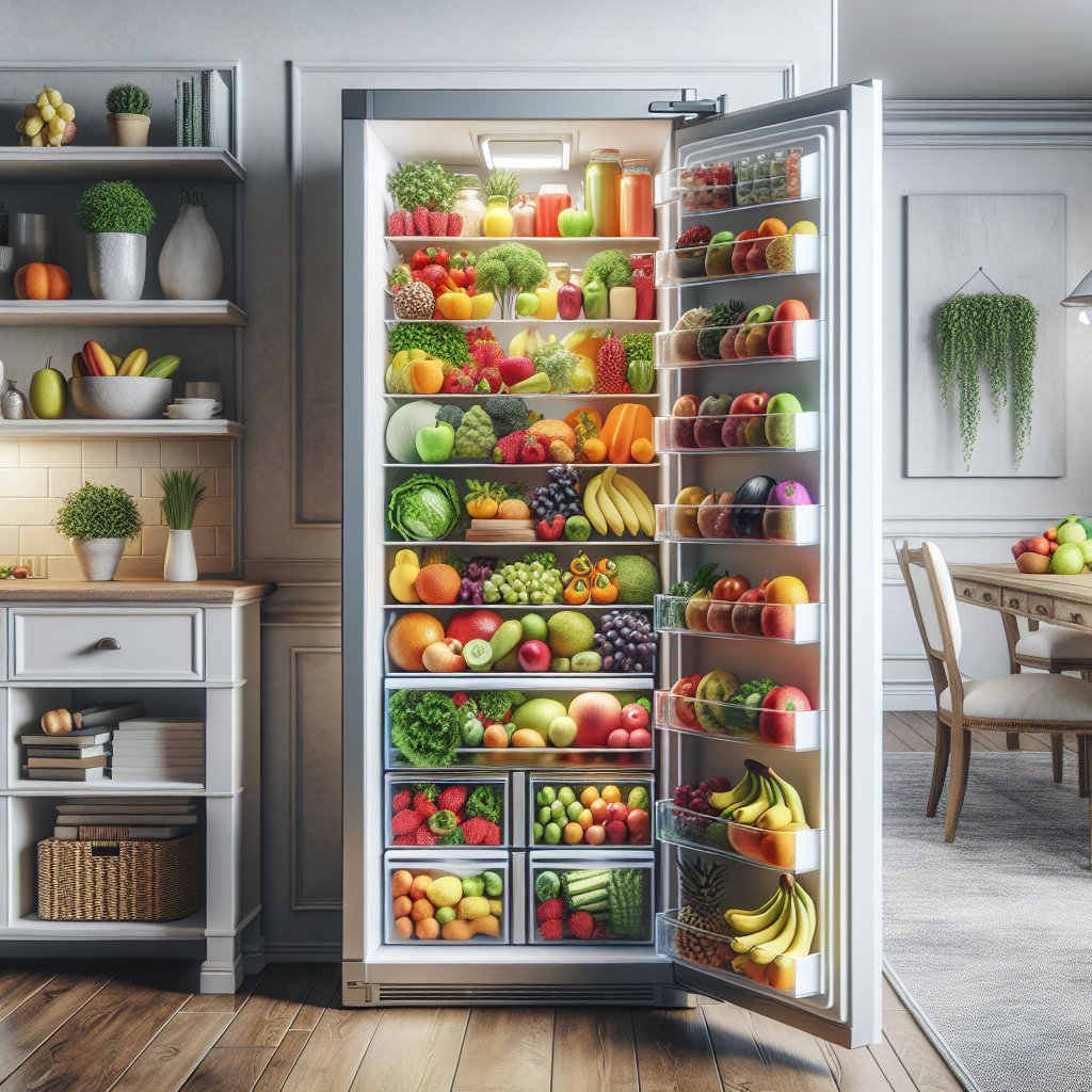 Organizing Your Refrigerator for Healthy Eating - BonPrix Électroménagers
