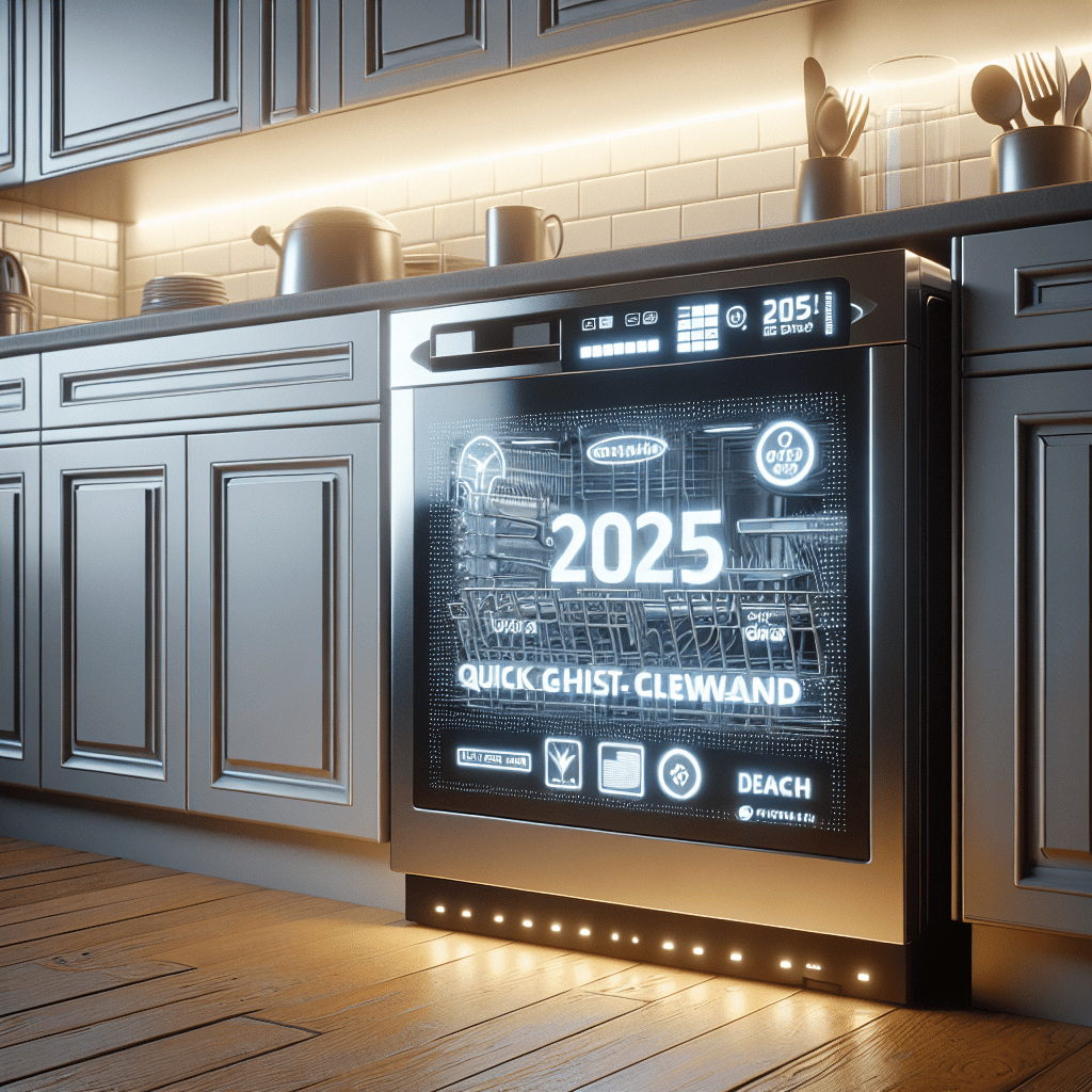 Quick-Cleaning Dishwashers for Always Clean Meals in 2025 - BonPrix Électroménagers