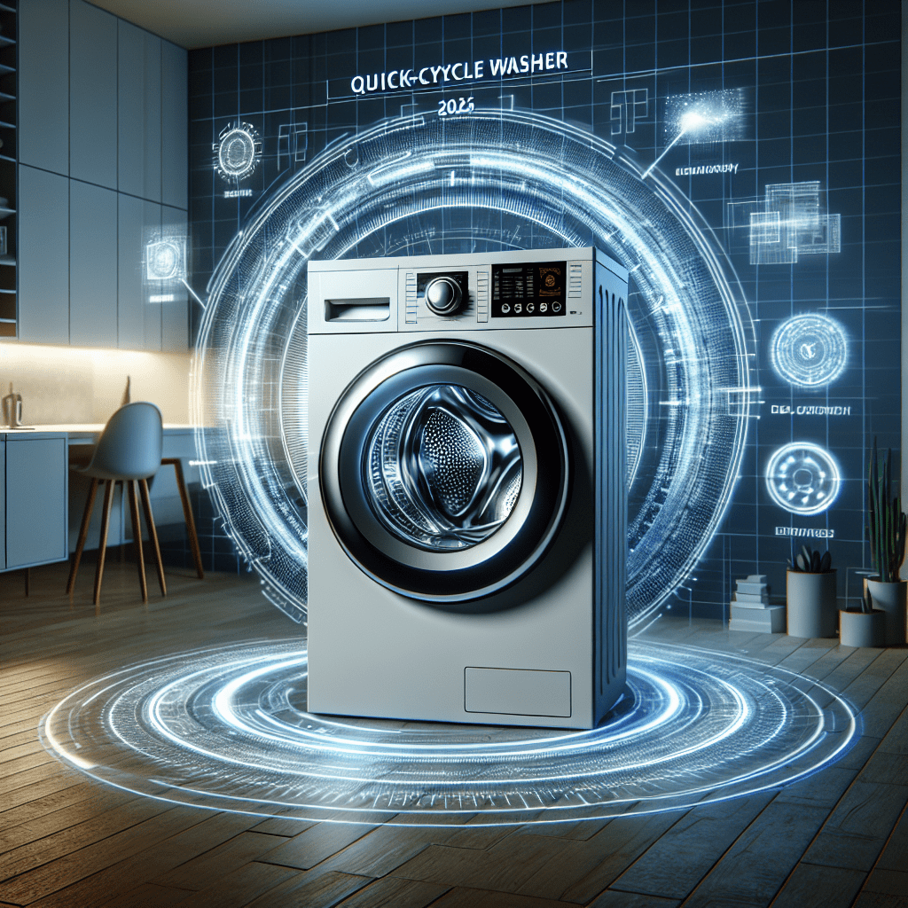 Quick-Cycle Washers: The Laundry Technology of the Future for 2025 - BonPrix Électroménagers