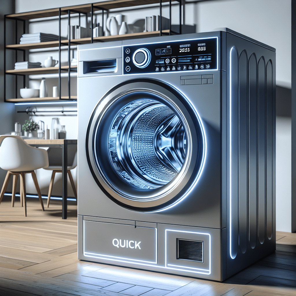 Quick-Cycle Washers: The Laundry Technology of the Future for 2025 - BonPrix Électroménagers